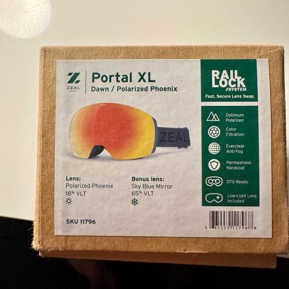Zeal Portal XL Dawn Goggles